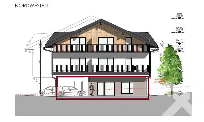 Gewerbefläche mit Carport in touristischer Lage bei Schladming
