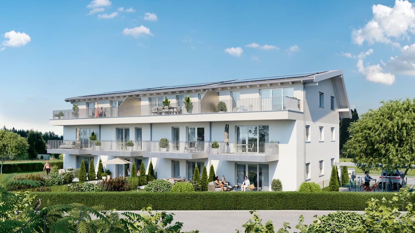 Newly built apartment with terrace and underground parking