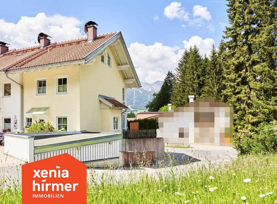 Quiet end-of-terrace house with fireplace and terrace in Ehrwald