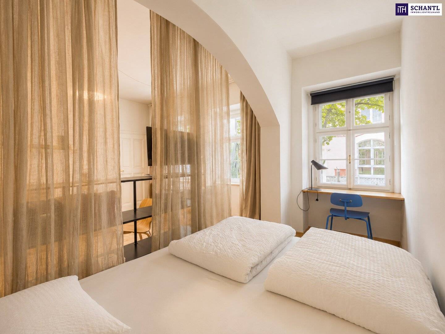 Wohnung mit Gartenanteil in ruhigem Innenhof