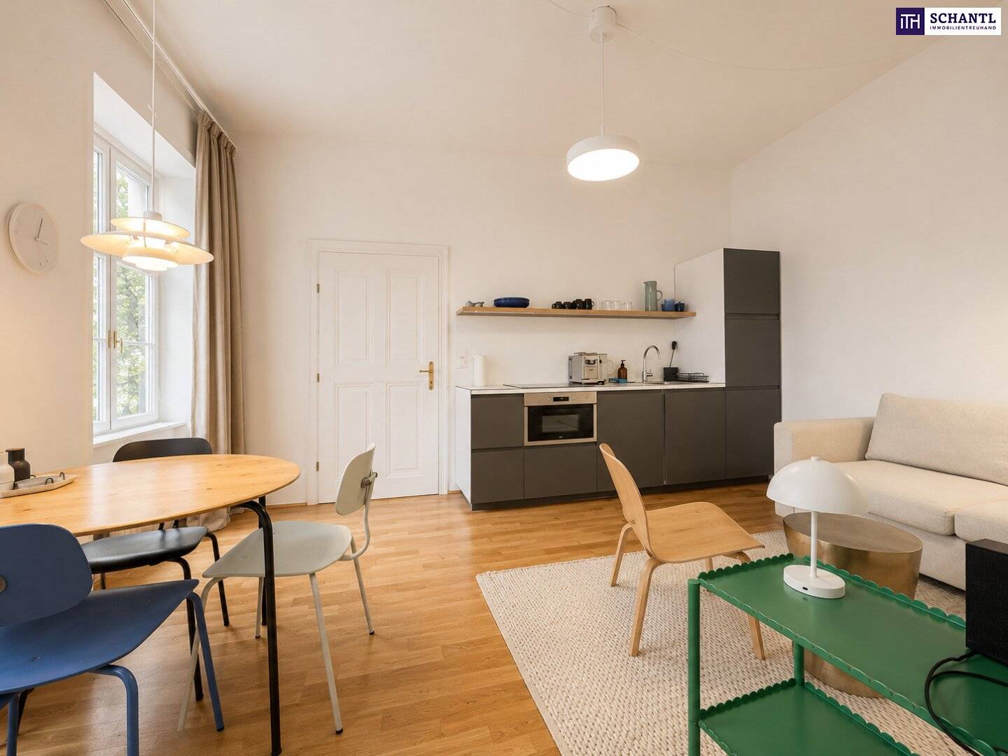 Wohnung mit Gartenanteil in ruhigem Innenhof