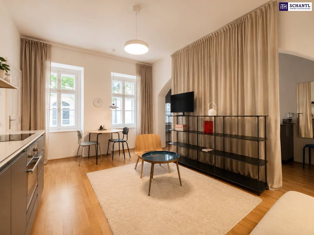 Wohnung mit Gartenanteil in ruhigem Innenhof