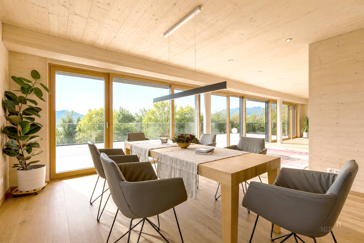 Penthouse Mondsee Seeblick und vier Terrassen