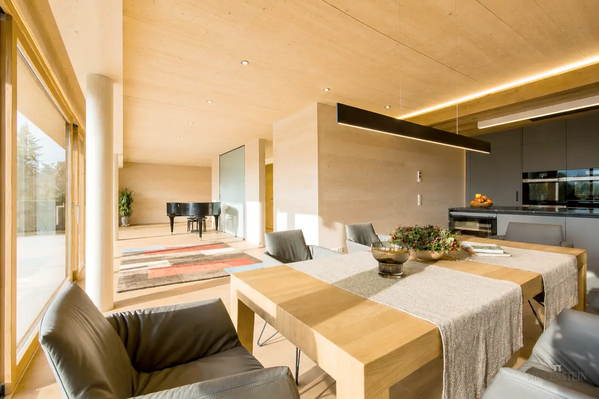 Penthouse Mondsee Seeblick und vier Terrassen