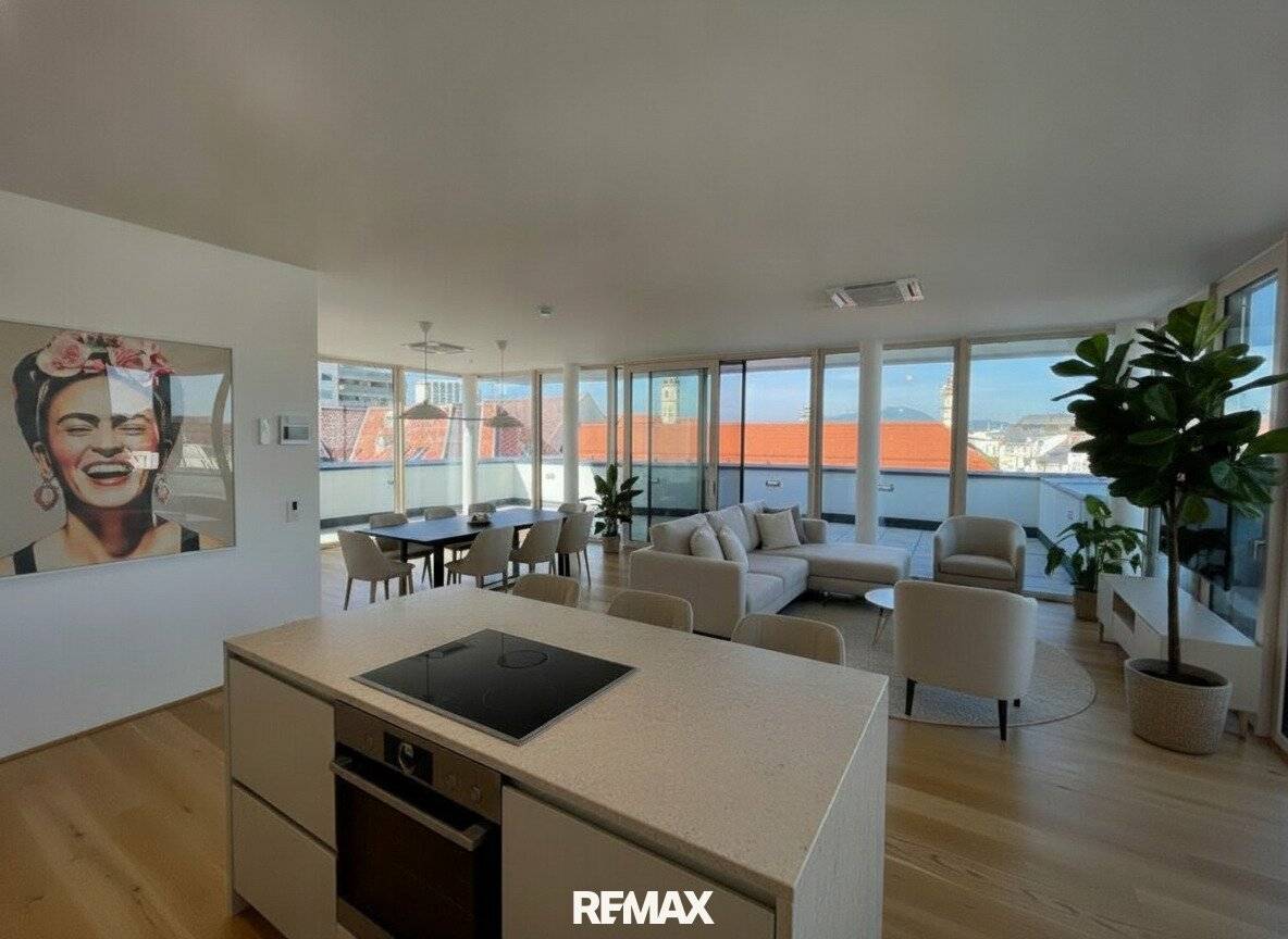 Penthouse Erstbezug Dachterrasse in der Innenstadt