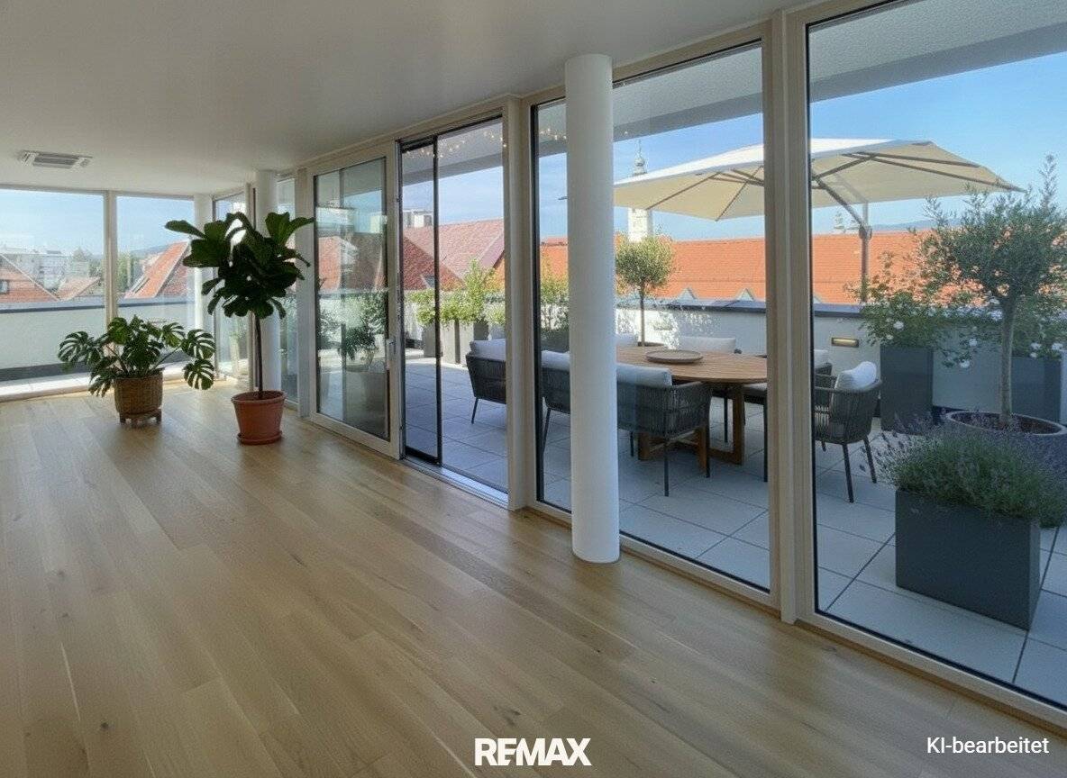 Penthouse Erstbezug Dachterrasse in der Innenstadt
