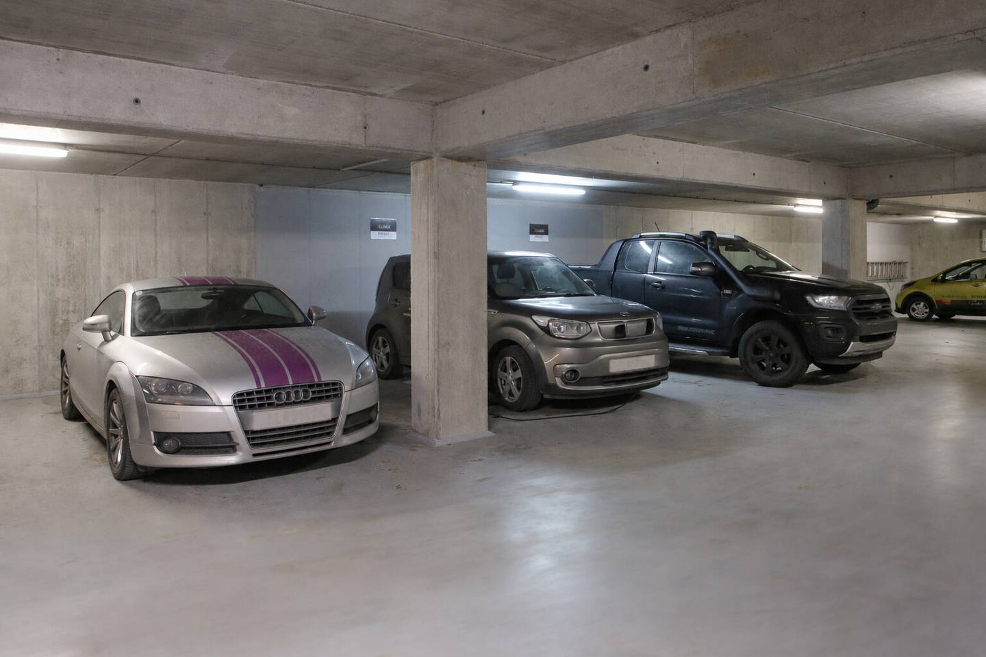 Tiefgaragenstellplatz in Linz mit optionaler E Ladestation