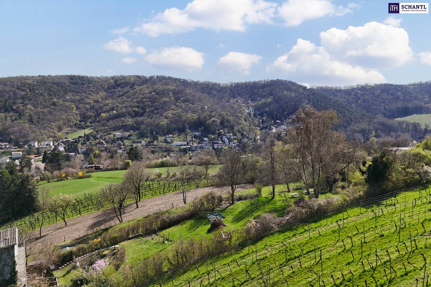 Baugrundstücke in Klosterneuburg mit Fernblick und Hanglage