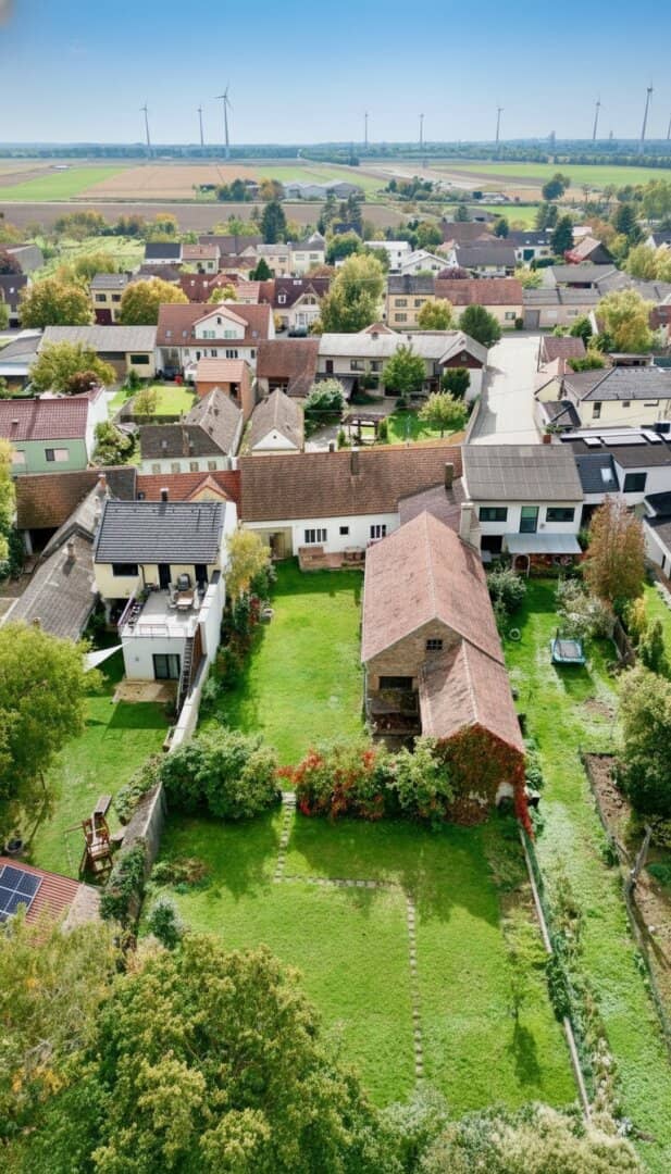 Townhouse with sunny terrace and garden in the Weinviertel