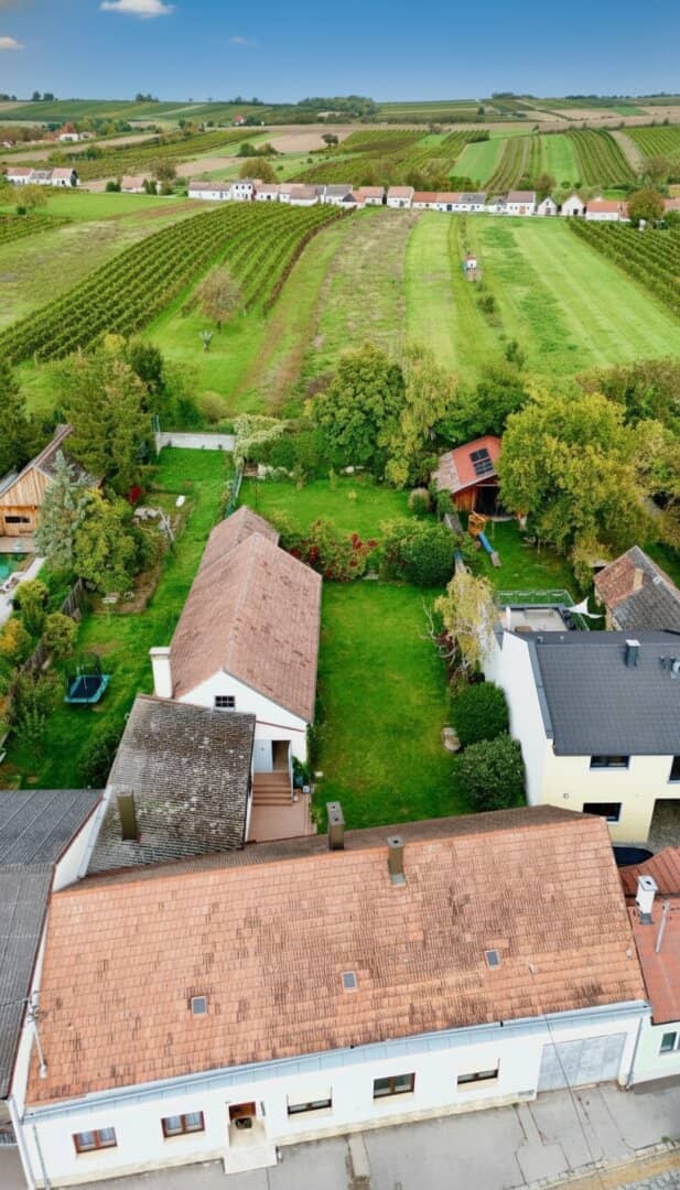 Townhouse with sunny terrace and garden in the Weinviertel