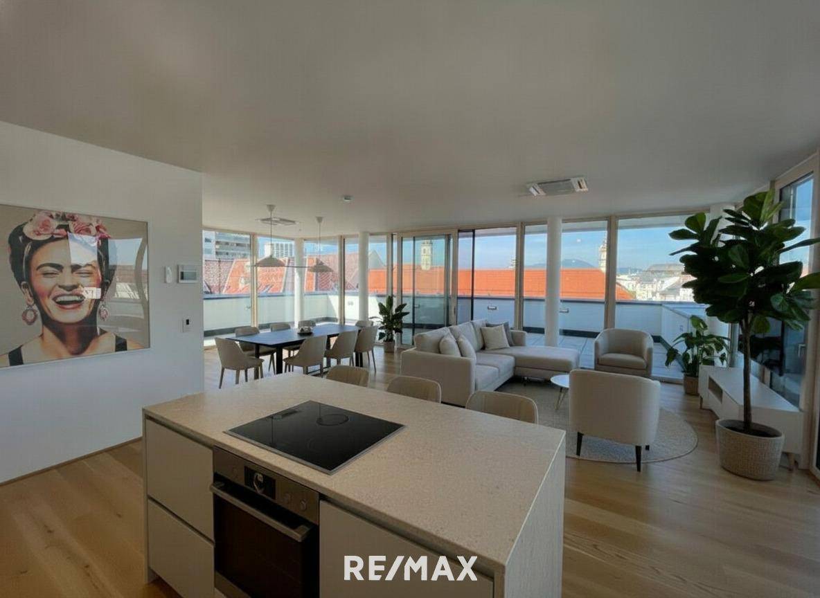 Penthouse mit Dachterrasse in der Innenstadt