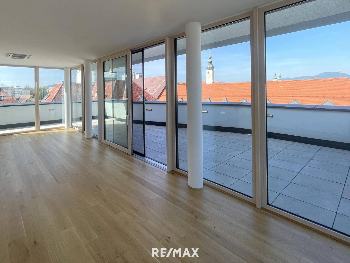 Penthouse mit Dachterrasse in der Innenstadt