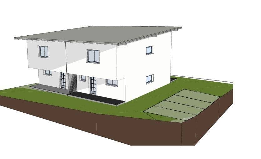 Belagsfertige Doppelhaushälfte mit Terrasse und Garten in Grieskirchen