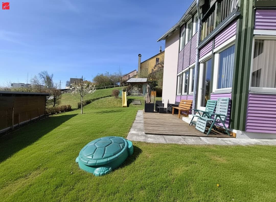 Erdgeschosswohnung mit Terrasse und Garten