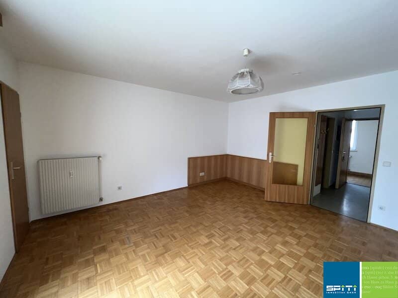 Wohnung mit Loggia im Erdgeschoss nahe Universität