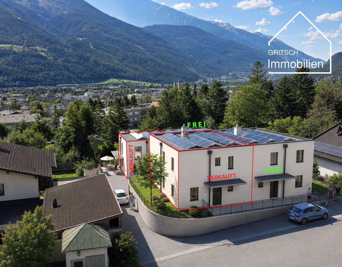 Exklusive DOPPELHÄUSER in TELFS – Neubau | Erstbezug | nur noch 2 Einheiten verfügbar