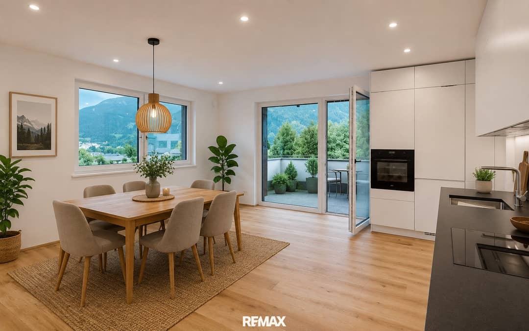 New build apartment in Imst with central location and terrace