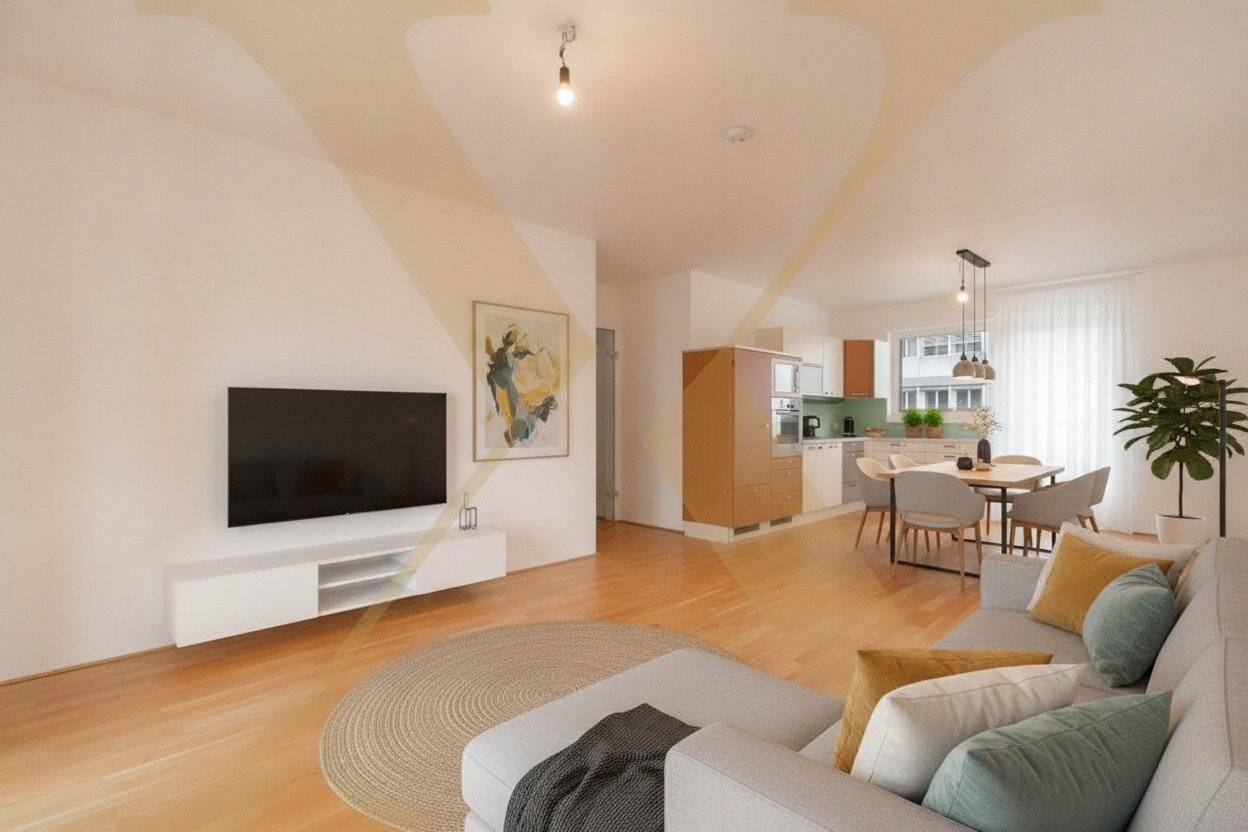 Wohnung near Linz Hauptbahnhof Loggia