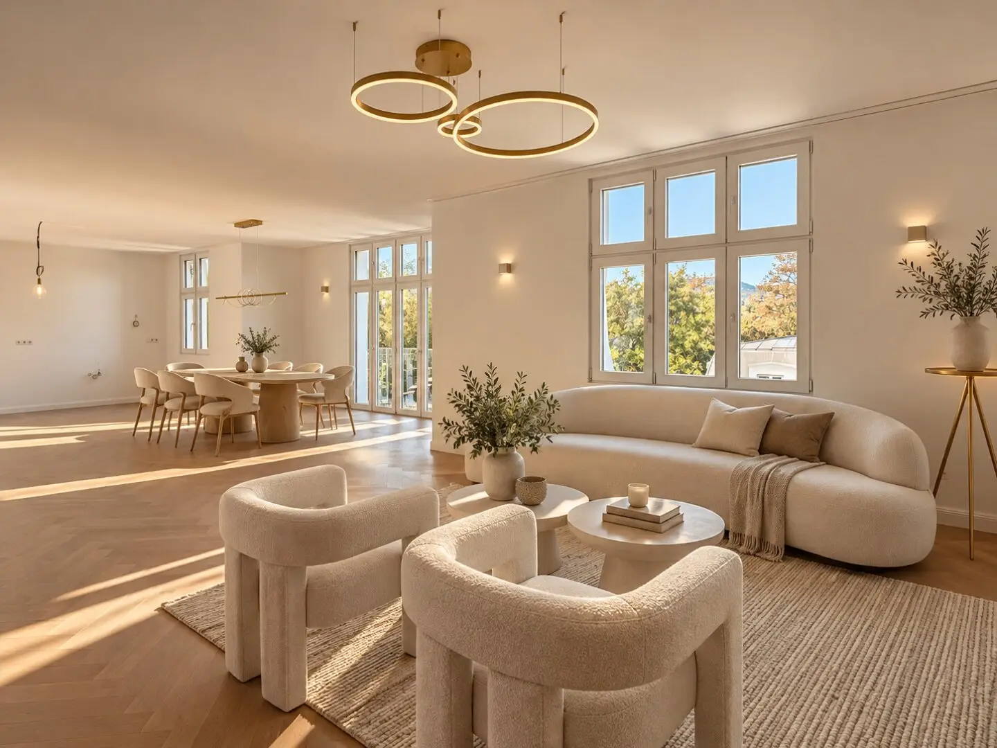 Penthouse Zweistöckig mit Weitblick und Terrasse