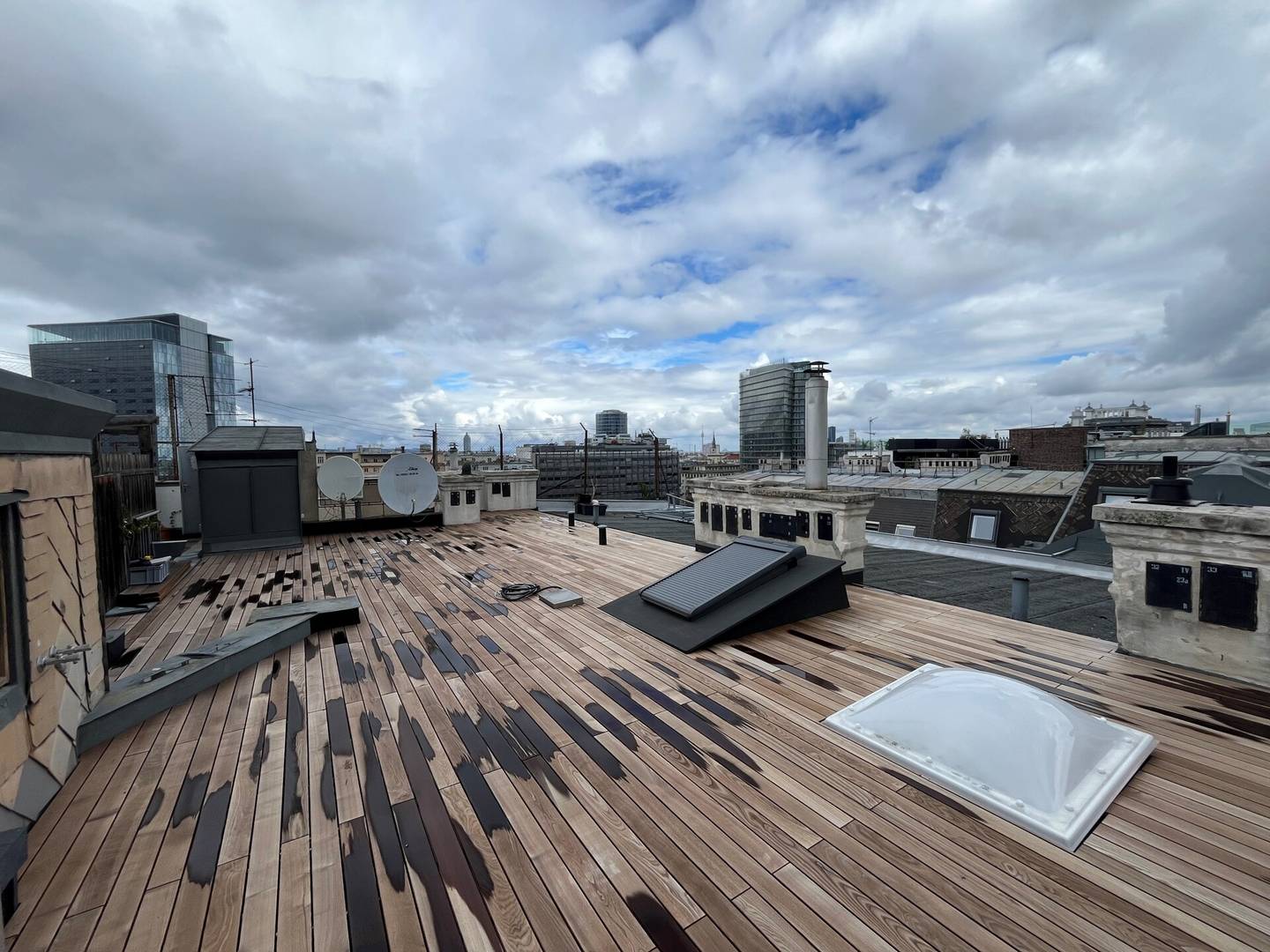 Dachgeschosswohnung mit Dachterrasse und Lift