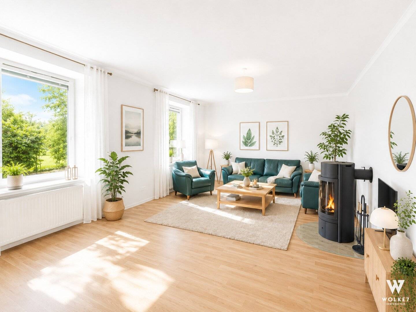 Ground floor apartment near U4 Braunschweiggasse balcony green view