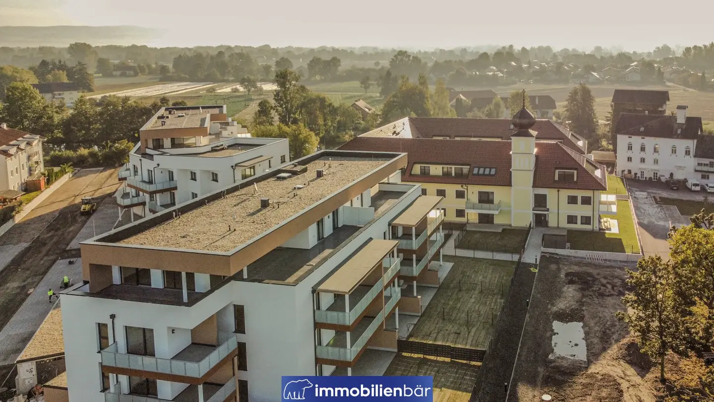 Apartment with rental guarantee and large balconies