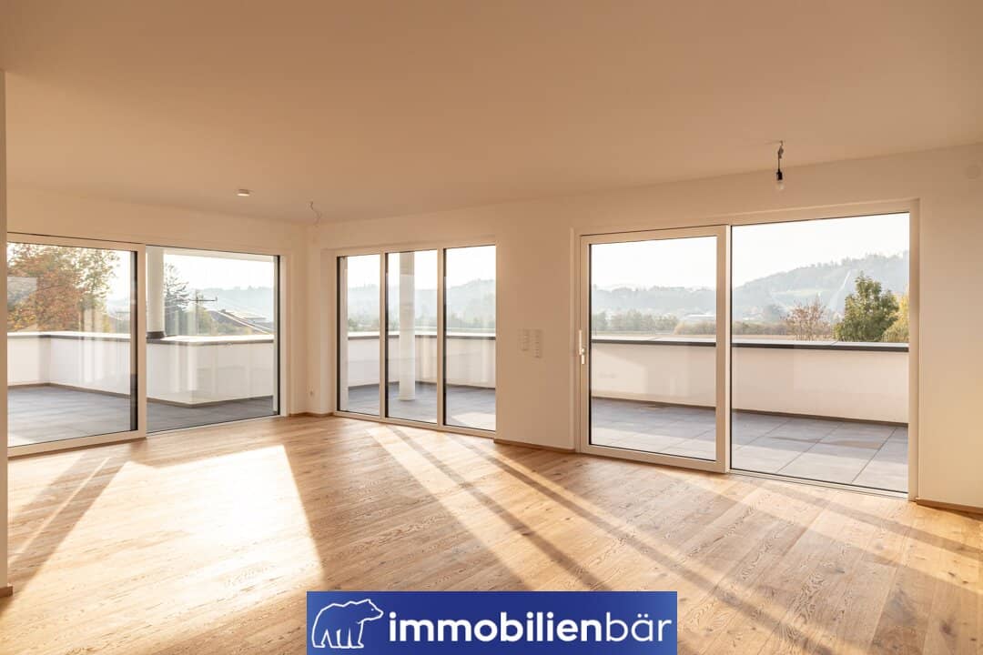 Dachgeschosswohnung mit Dachterrasse Erstbezug