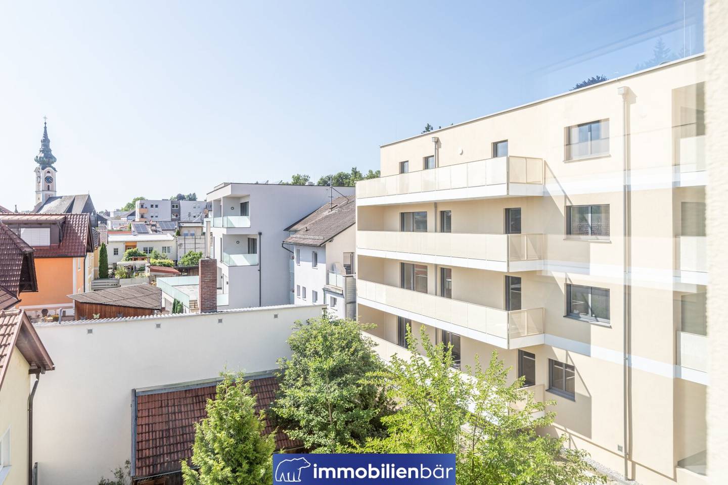 Neubauwohnung mit Balkon und Aufzug im Zentrum von Grieskirchen
