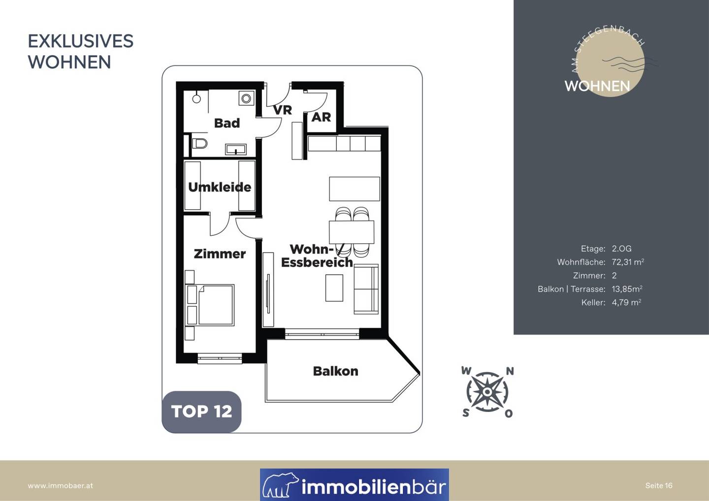 Wohnung Erstbezug Neubau Balkon