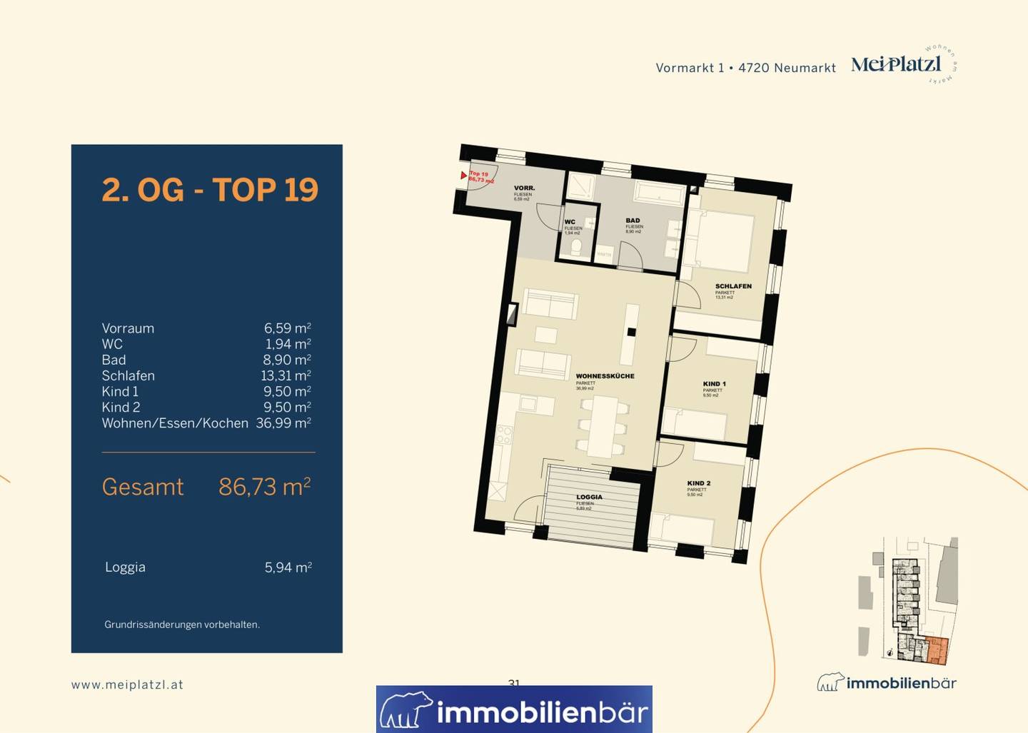 Erstbezug Neubau Wohnung im Zentrum