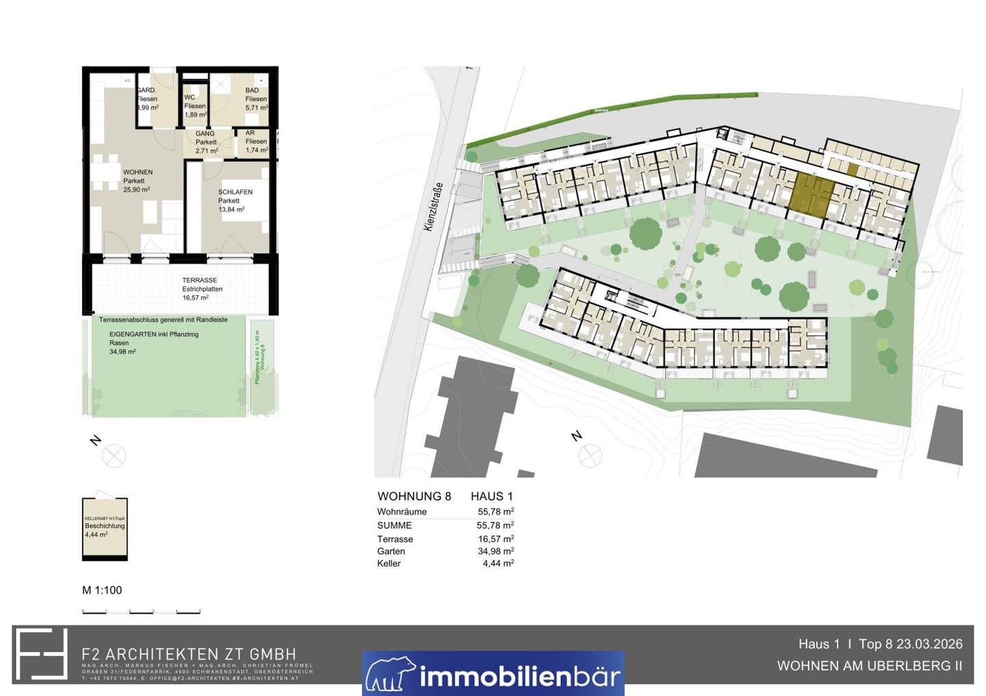 Apartment new build garden fixed price guarantee