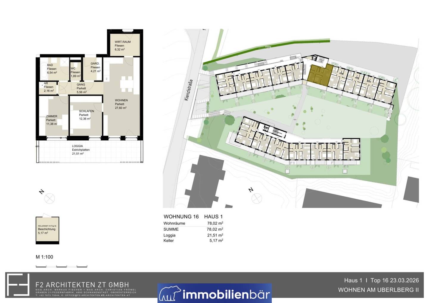 Neubauwohnung mit Fixpreisgarantie Loggia