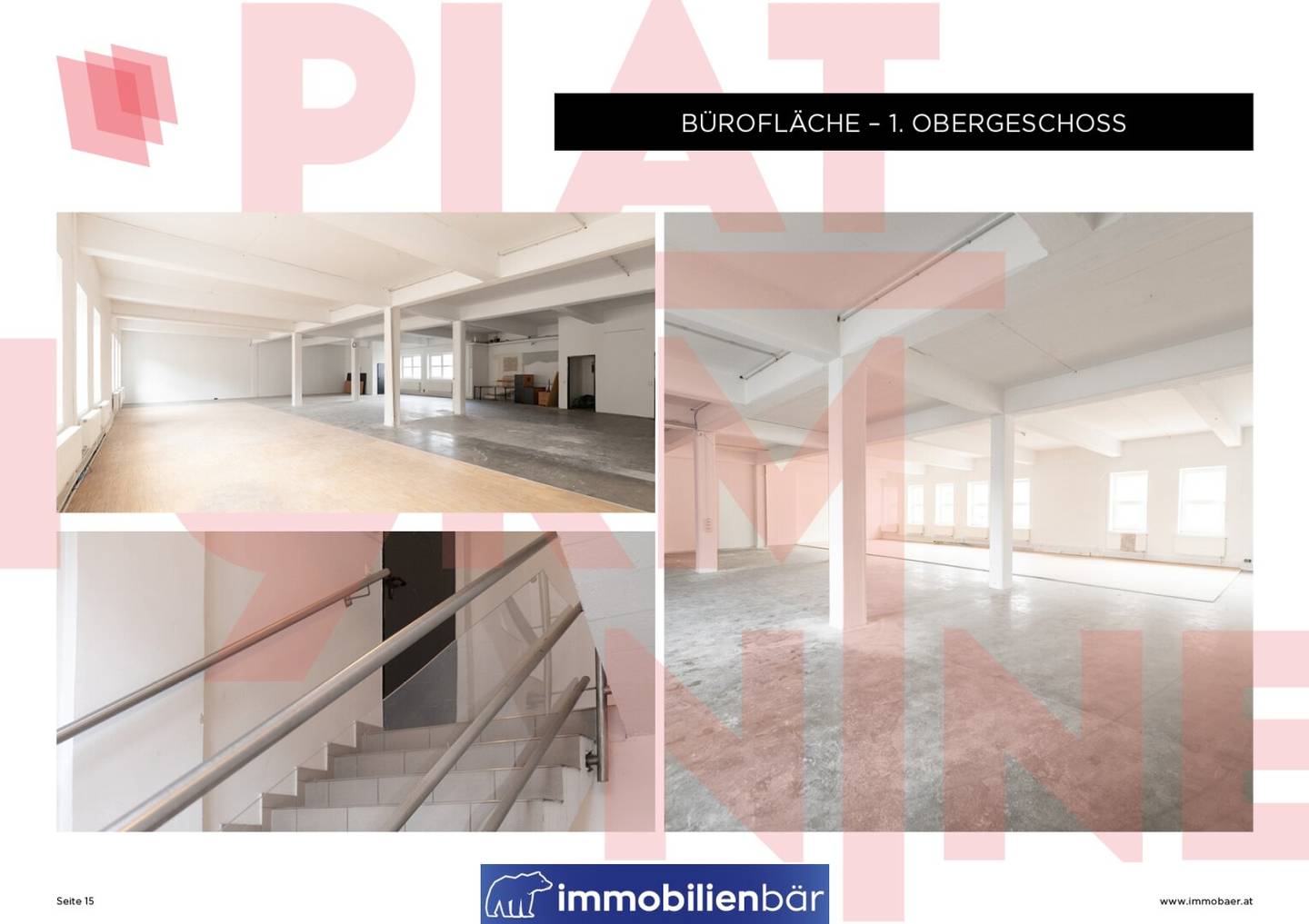 Loft Office with Ramp and Parking near Wels Main Station