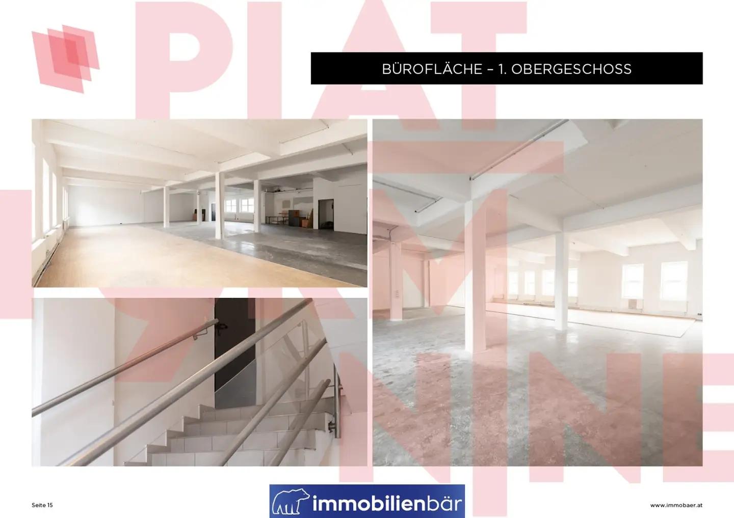 Loft Office with Ramp and Parking near Wels Main Station