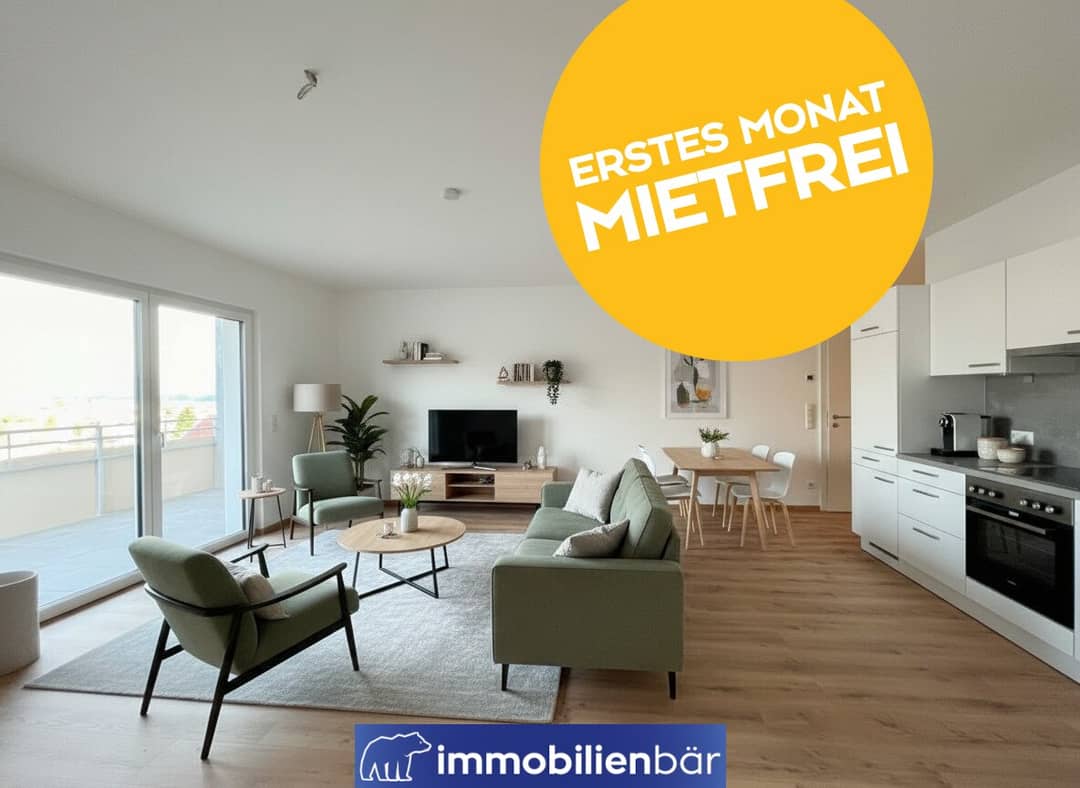 Ground floor apartment barrier free with balcony