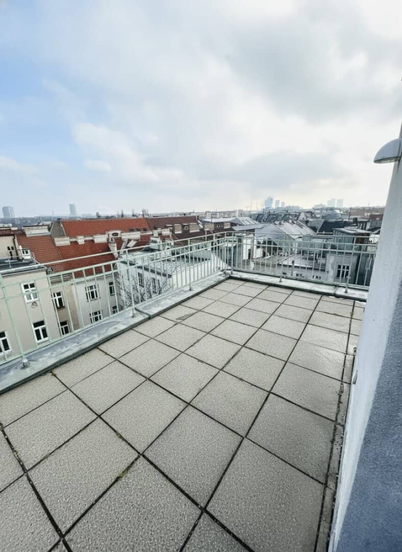 Büro mit Dachterrasse nahe Rochusmarkt