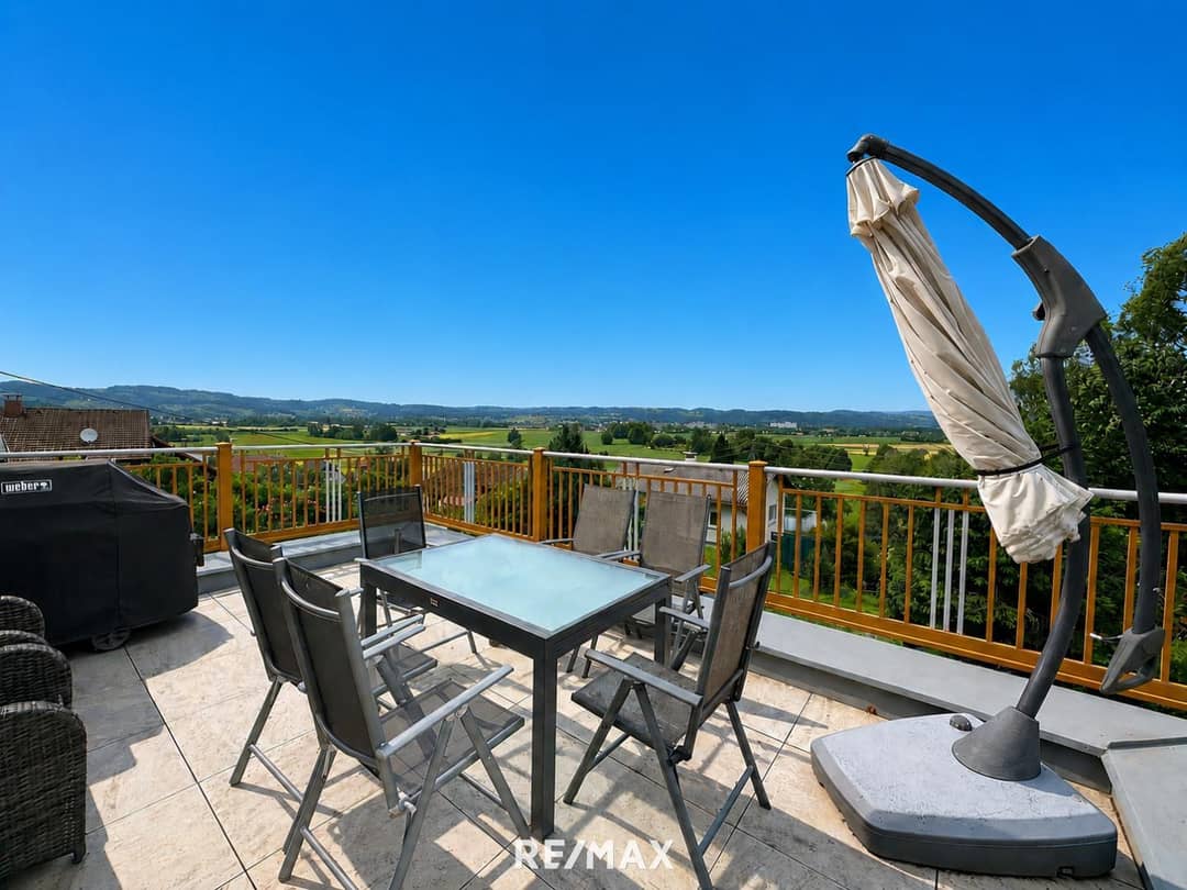 Terrasse in einzigartiger Aussichtslage