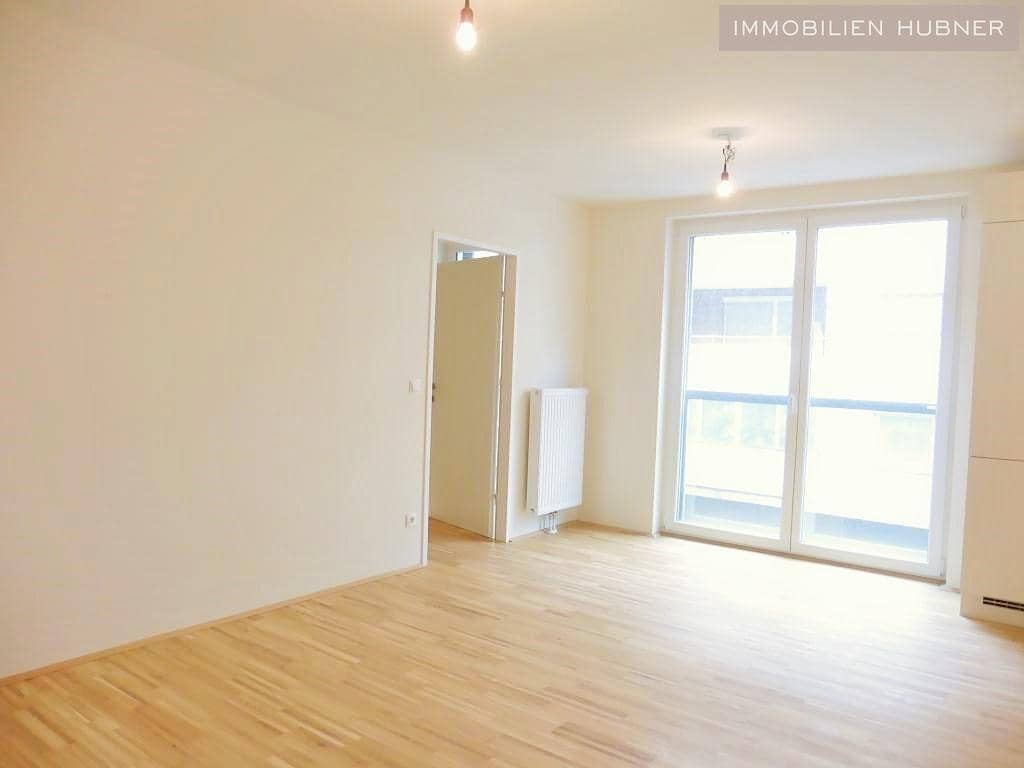 heller, freundlicher Wohnraum (Blick zum Schlafzim