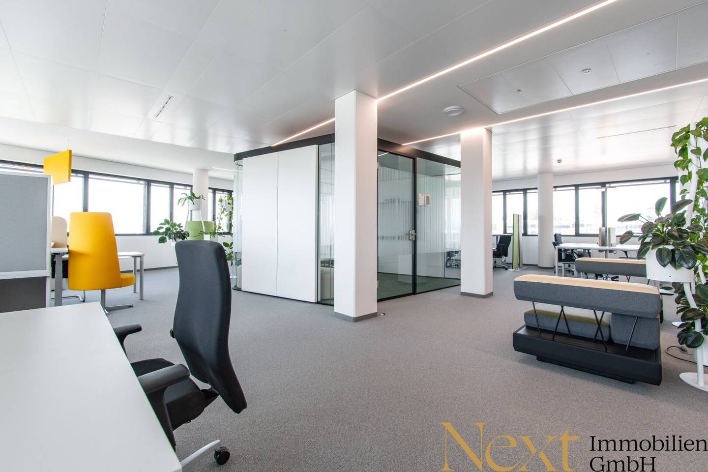 Bright Office Space with Elevator and Reception in Linz