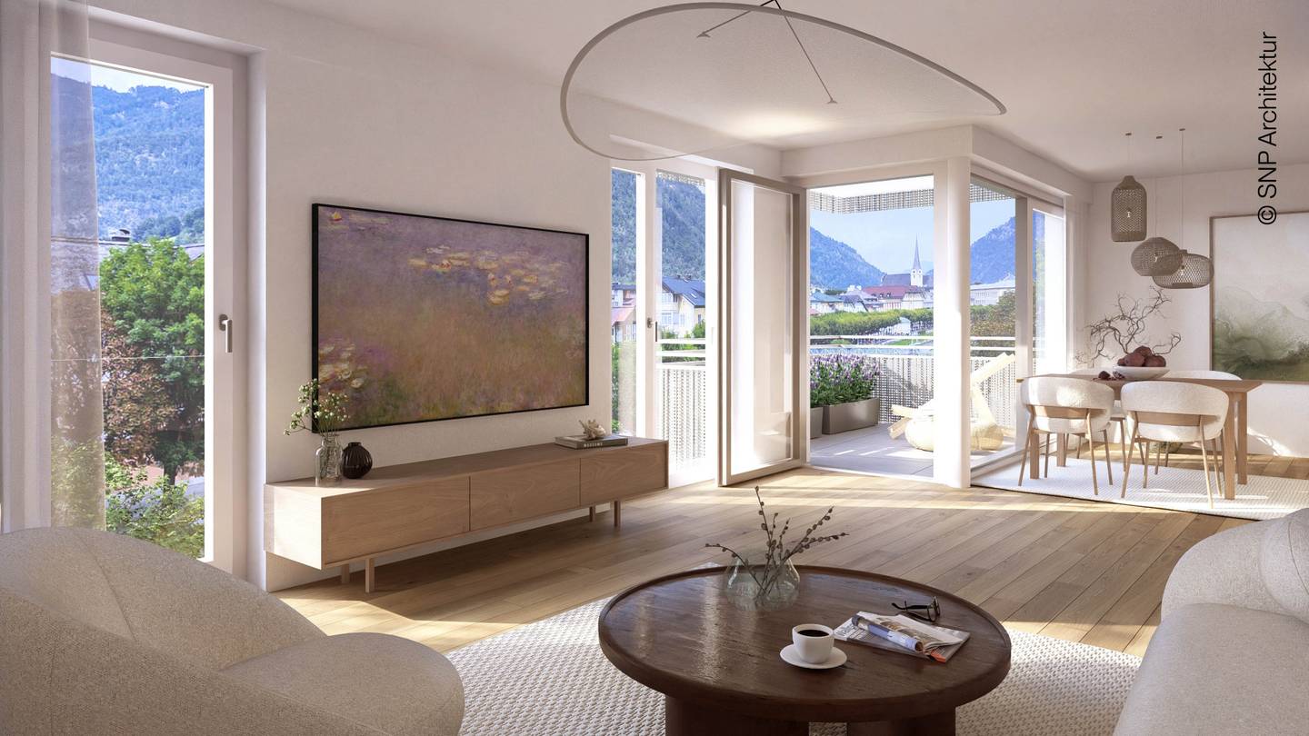 Wohnung mit Balkon an der Traun