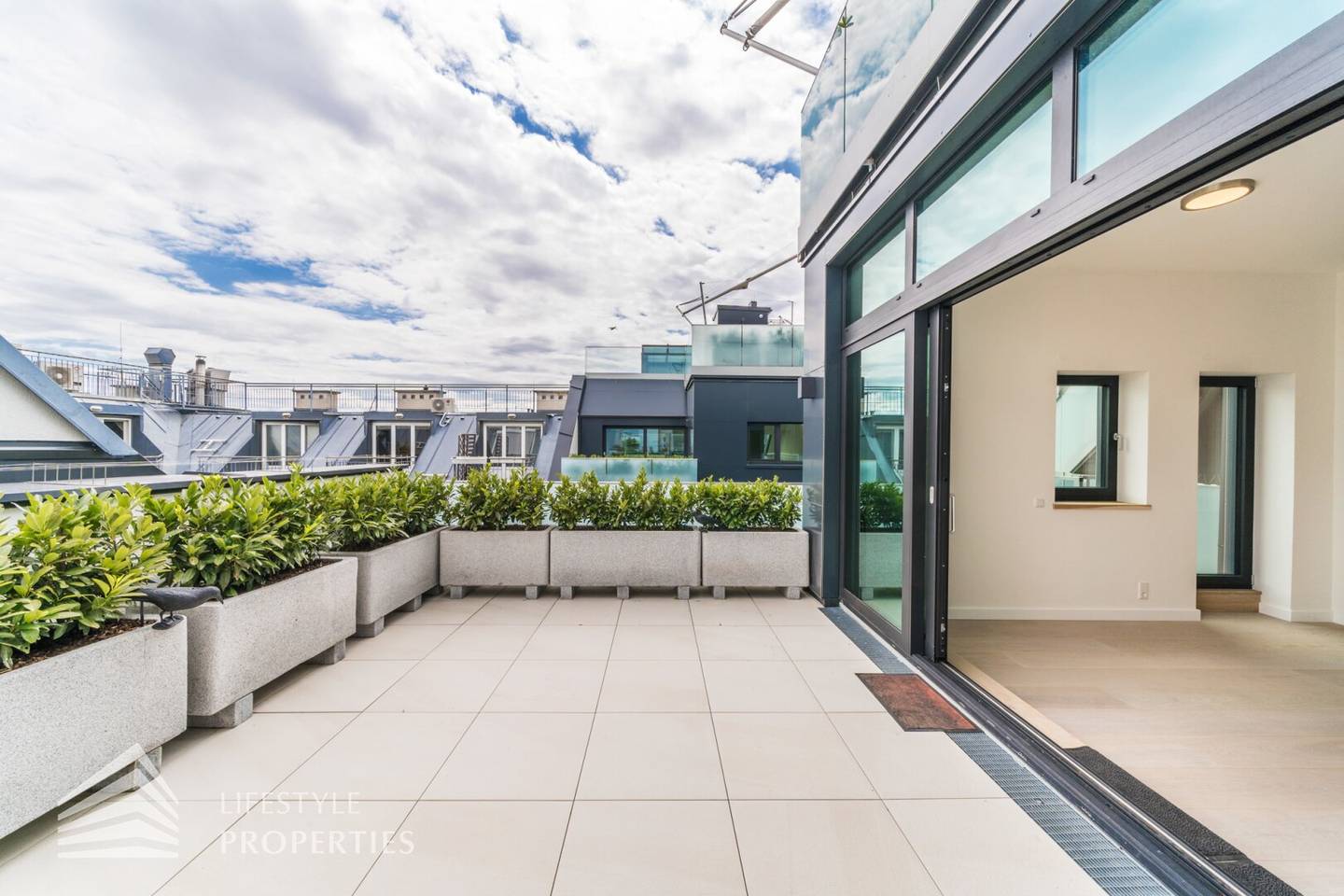 Penthouse near Stephansplatz with roof terrace