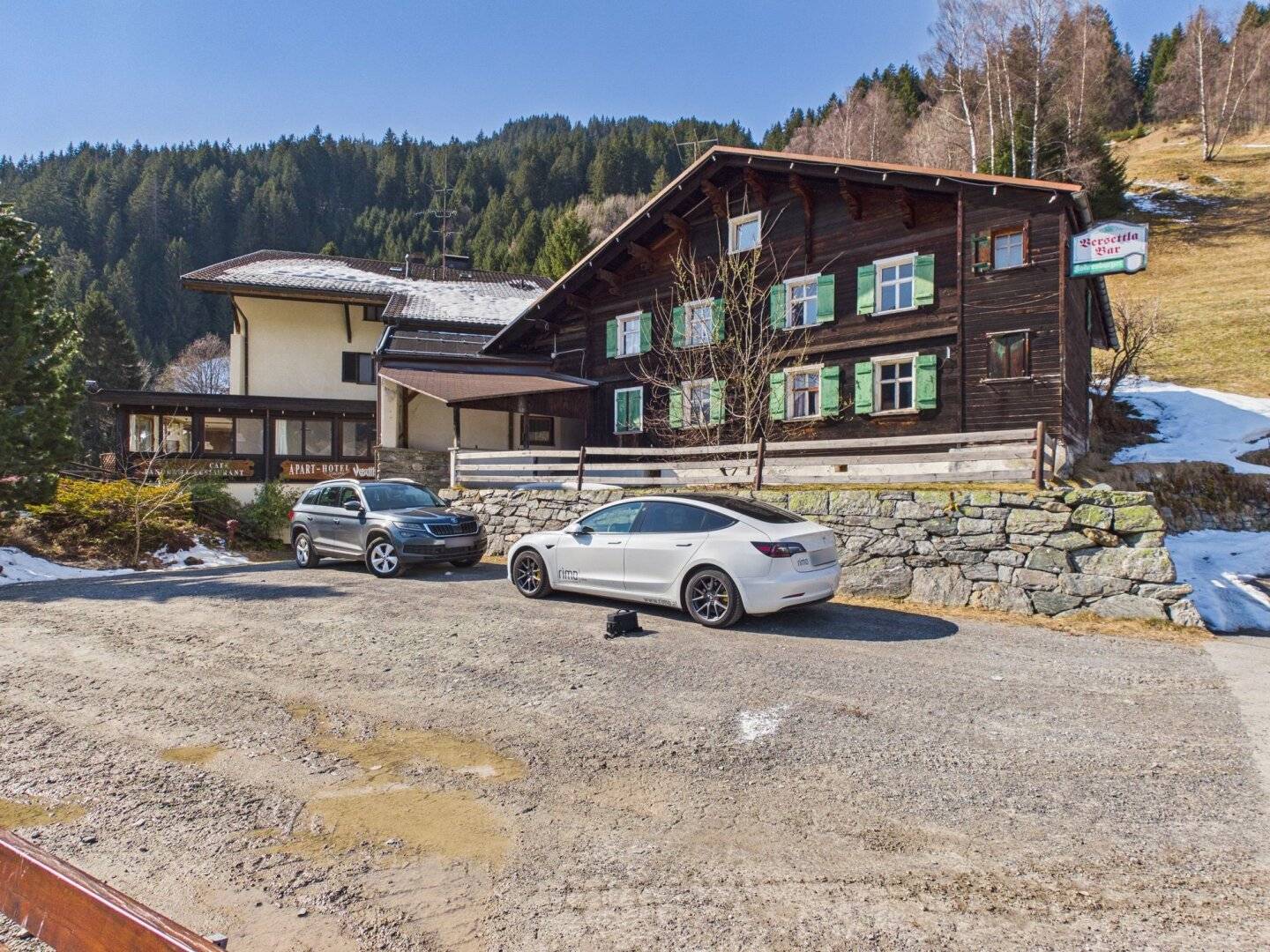 Ferienwidmung mit Ski in Ski out und Bergblick in Gaschurn