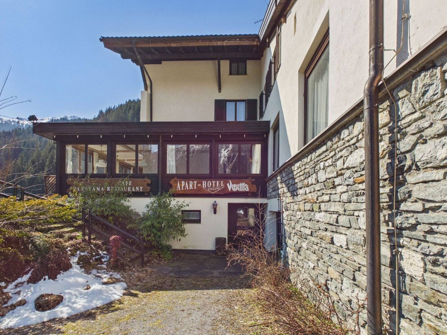 Ferienwidmung mit Ski in Ski out und Bergblick in Gaschurn