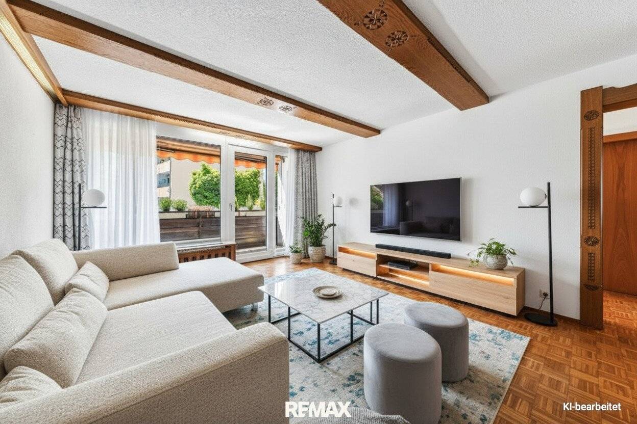 Großzügige Wohnung mit Westbalkon nahe Bahnhof
