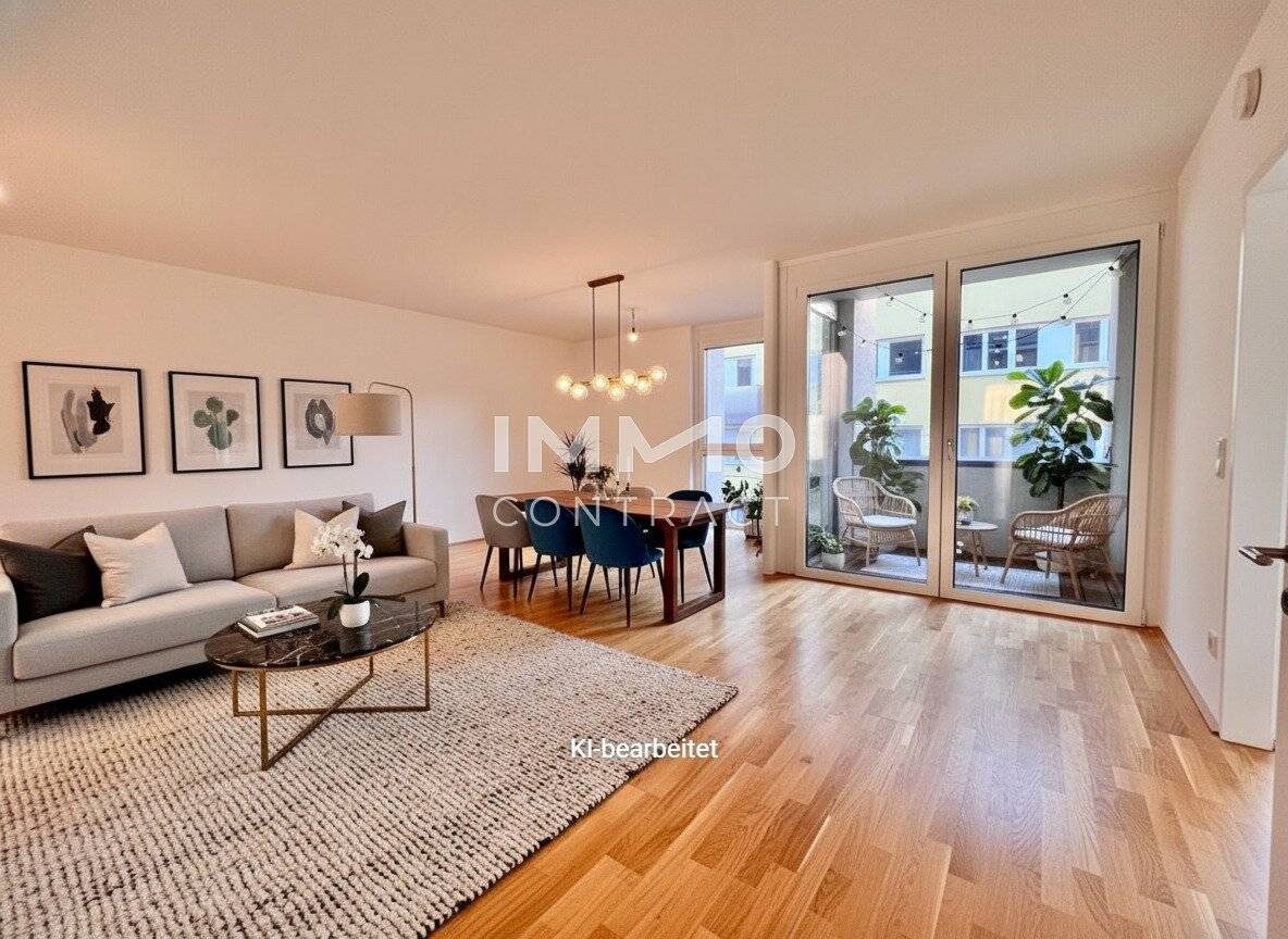 Investor apartment with loggia near AKH new build
