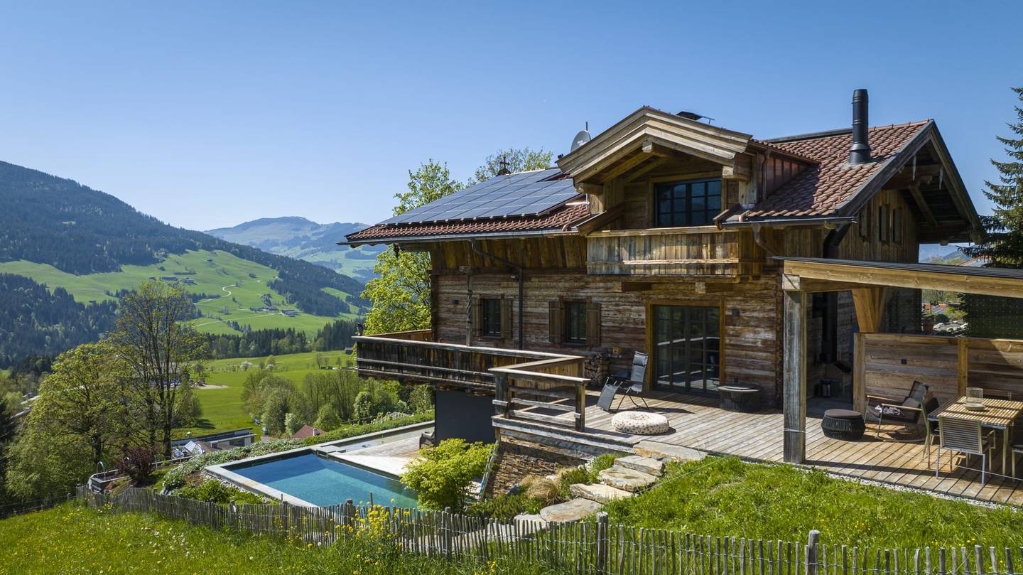Chalet mit Ski-in/Ski-out Lage und Panoramablick