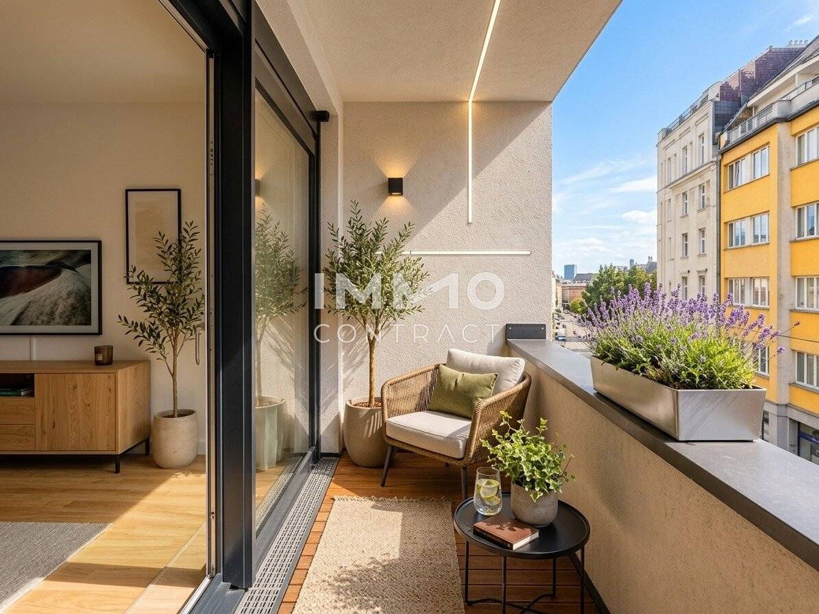 Neubauwohnung nahe AKH Wien mit Loggia