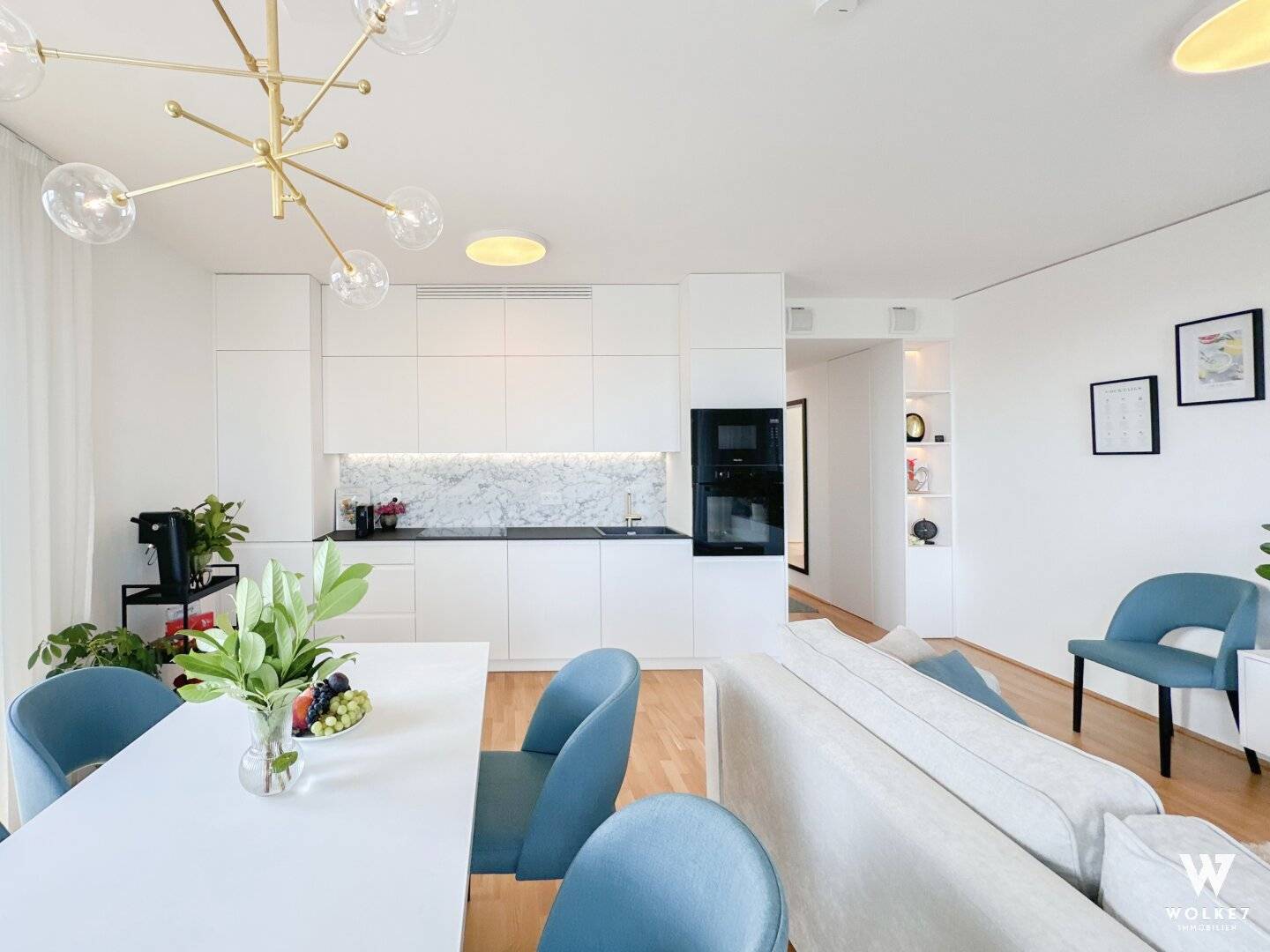 Wohnung im Marina Tower mit Donaupanorama