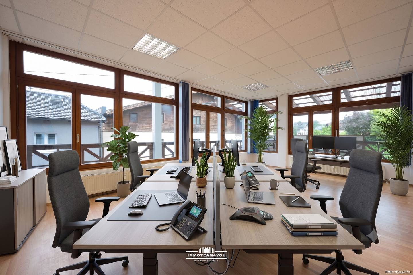 Office Space with Balcony in Central Mondsee Location