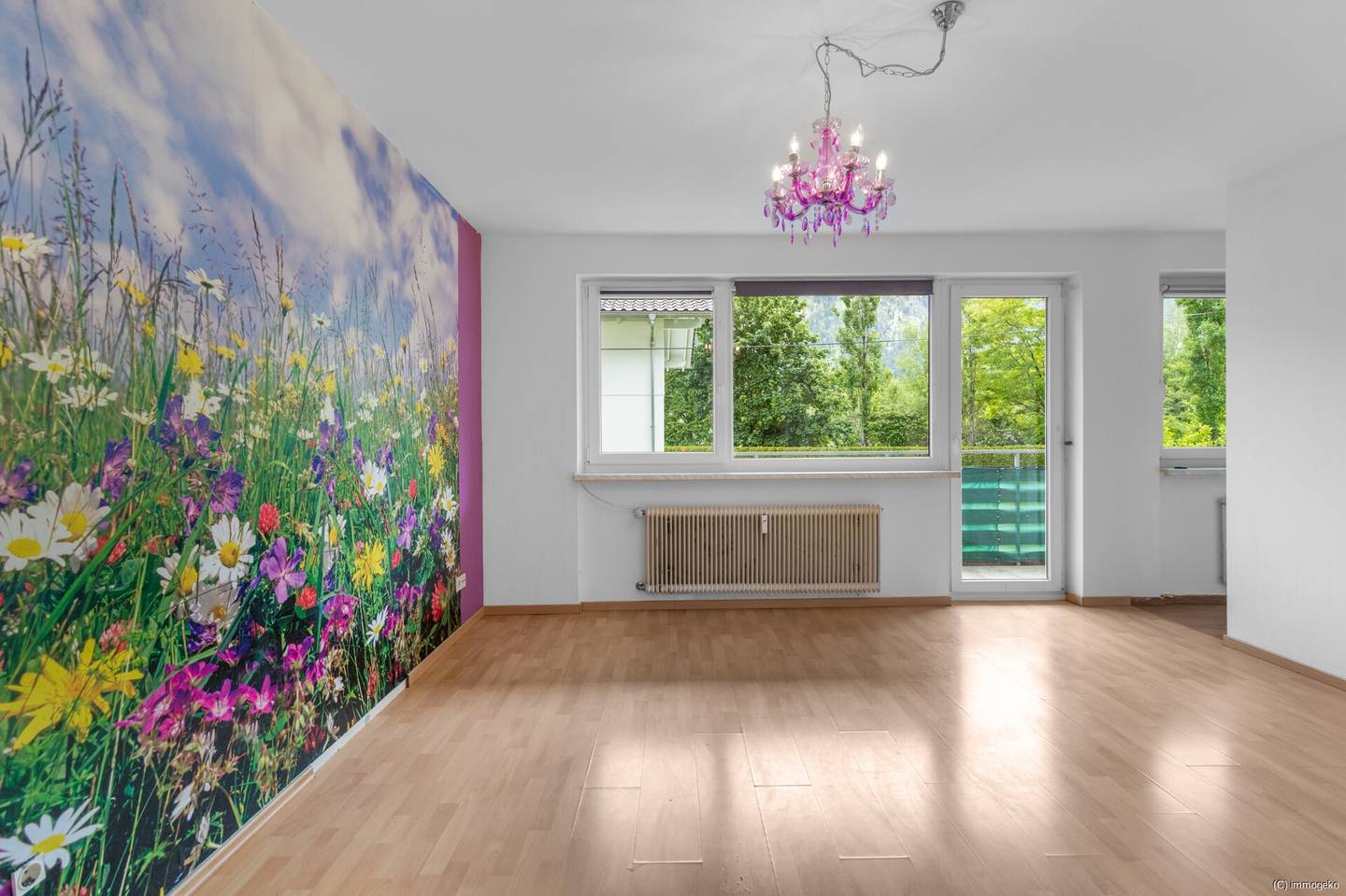 Wohnung mit Bergblick vermietet